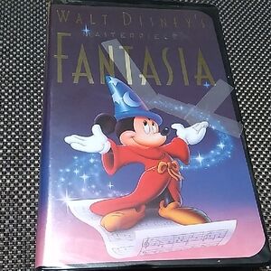 Disney Fantasia VHS with Red and Blue Mickey